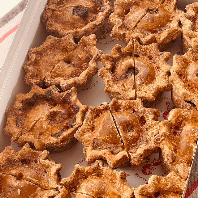 Norfolk Pork Pies x 10 & Colmans mustard