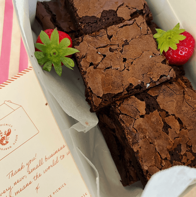 Cake- Gluten Free Brownies x 6