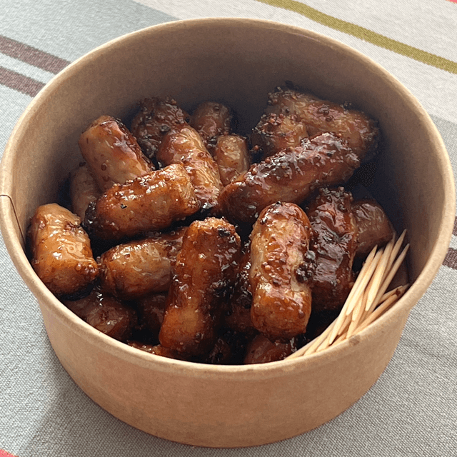 Side- Sticky Sausages Sharing Bowl 